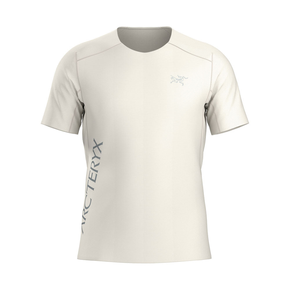 Arcteryx Mens Norvan Downword Logo Short Sleeve Arctic Silk