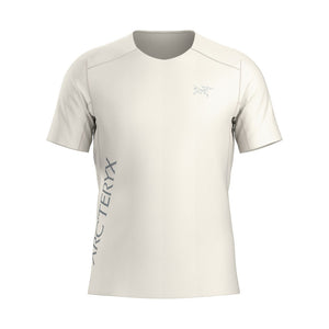 Arcteryx Mens Norvan Downword Logo Short Sleeve Arctic Silk
