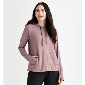 Free Fly Apparel Women's Bamboo Flex Hoodie Canyon