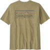 Patagonia Mens P-6 Logo Responsibili-Tee POGM P-6 Outline: Gumtree Green