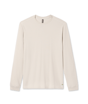 Vuori Men's Waffle Crew BNE Bone