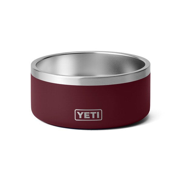 Yeti Boomer 8 Dog Bowl Wild Vine Red