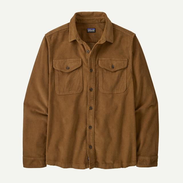 Patagonia Mens Corduroy Shirt Coriander Brown