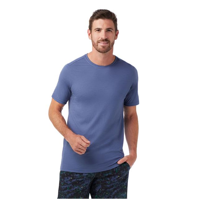 Smartwool Mens Active SS P43 Nightfall Blue