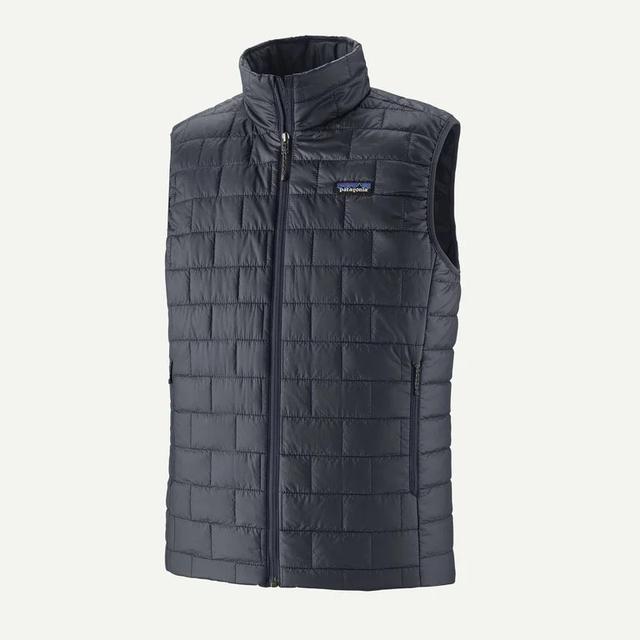Patagonia Mens Nano Puff Vest SDB Smolder Blue / M