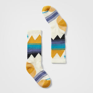 Smartwool Kids Ski Light Cushion Over The Calf Socks 100 Natural