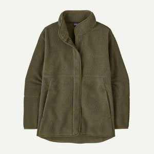 Patagonia Womens Retro Pile Coat BSNG Basin Green