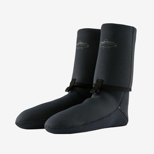 Patagonia Yulex Wading Socks with Gravel Guard BLK Black