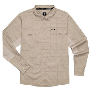 NRS Mens Long-sleeve Guide Shirt ahara Plaid / S