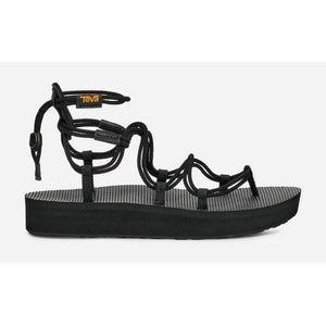 Teva Womens Midform Infinity Sandal BLK Black
