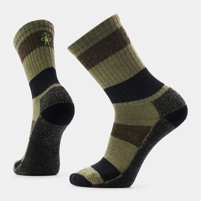 Smartwool Mens Everyday Barnsley Sweater Crew Socks K18 Winter Moss