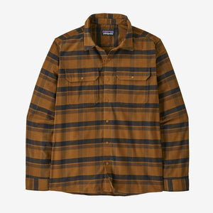 Patagonia M Canyonite Flannel Shirt RSBN Rush: Shelter Brown