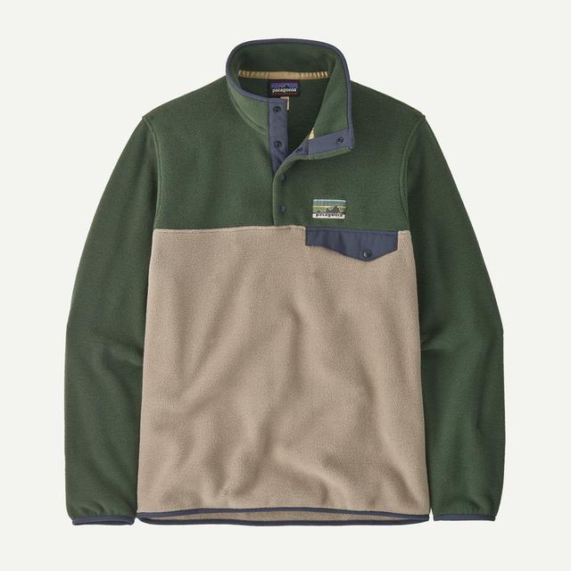 Patagonia Mens Lightweight Synchilla Snap-T Fleece Pullover Seabird Grey