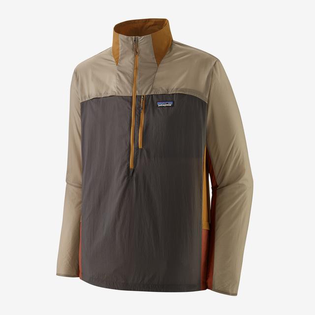 Patagonia Men's Houdini Stash 1/2-Zip Pullover SBDY Seabird Grey