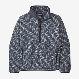 Patagonia Womens Synchilla Marsupial Synched Flight Small: Smolder Blue