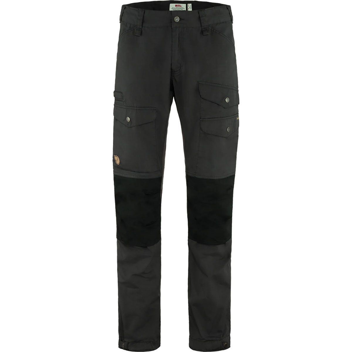 Fjallraven Mens Vidda Pro Ventilated Trousers - Regular Dark Grey-Black