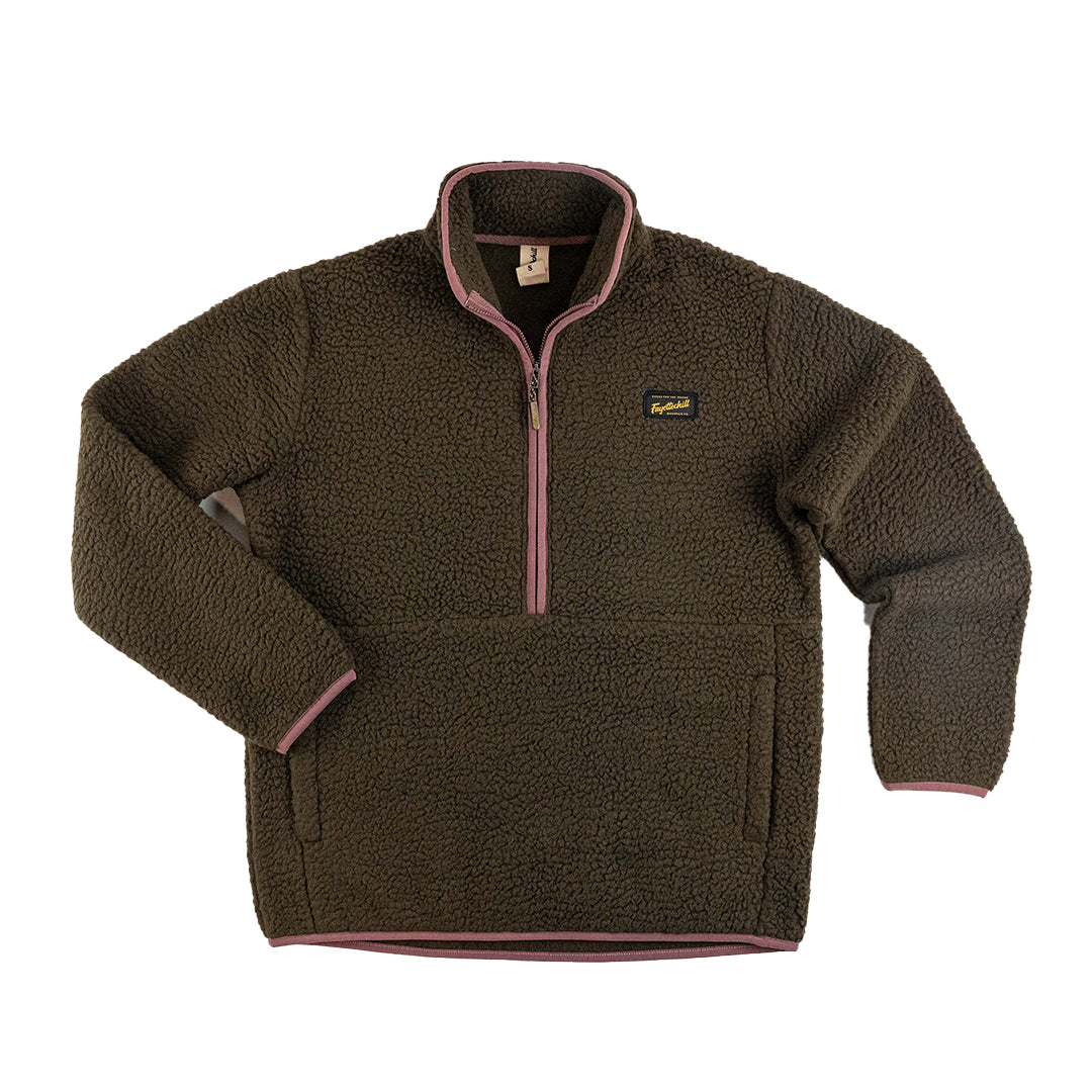 Fayettechill Womens Wailer Half Zip Demitasse