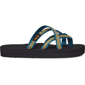 Teva Kids' Olowahu Flower Loom Blue Coral