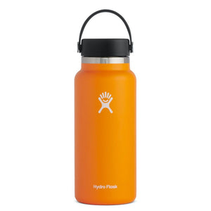 Hydro Flask 32 oz Wide Mouth Water Bottle Clementine