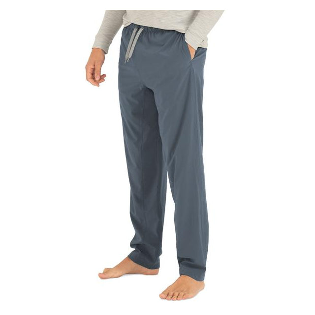 Free Fly Apparel Men's Breeze Pant Blue Dusk II