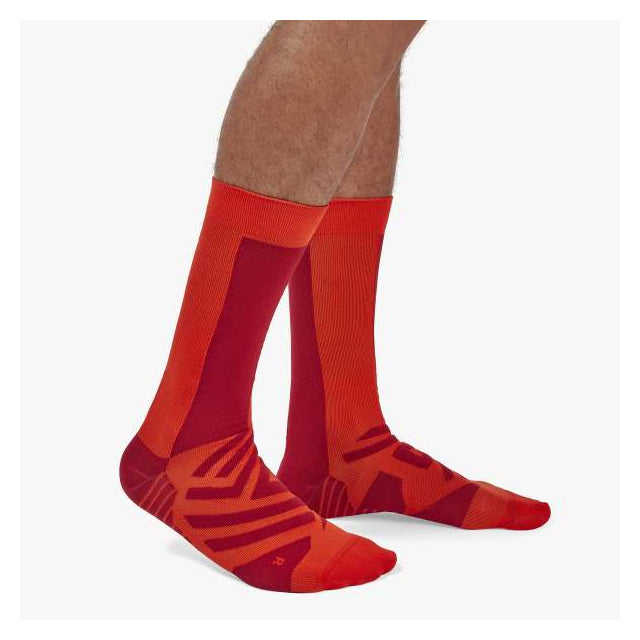 On Running Men's High Sock Chili | Rust