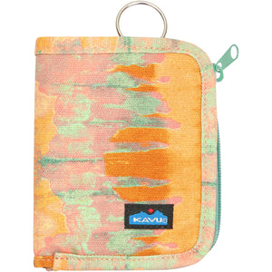 Kavu Zippy Wallet Coastal Tie Dye