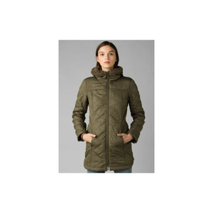 Prana Women's Esla Coat Slate Green