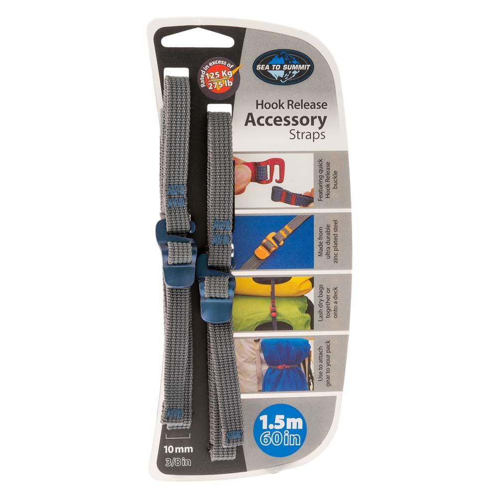 Sea to Summit 10mm Accessory Straps with Hook Release 1.5M/60"