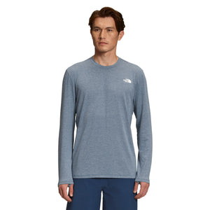 The North Face Men's Wander Long-Sleeve hady Blue Heather / S