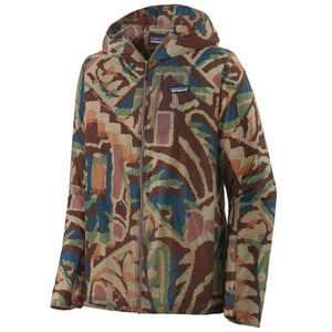 Patagonia Men's Houdini Jacket Thriving Planet: Cone Brown
