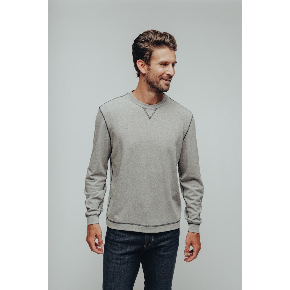 The Normal Brand Men's Puremeso Overshirt Grey