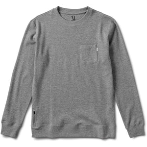 Vuori Men's Jeffreys Pullover Heather Grey