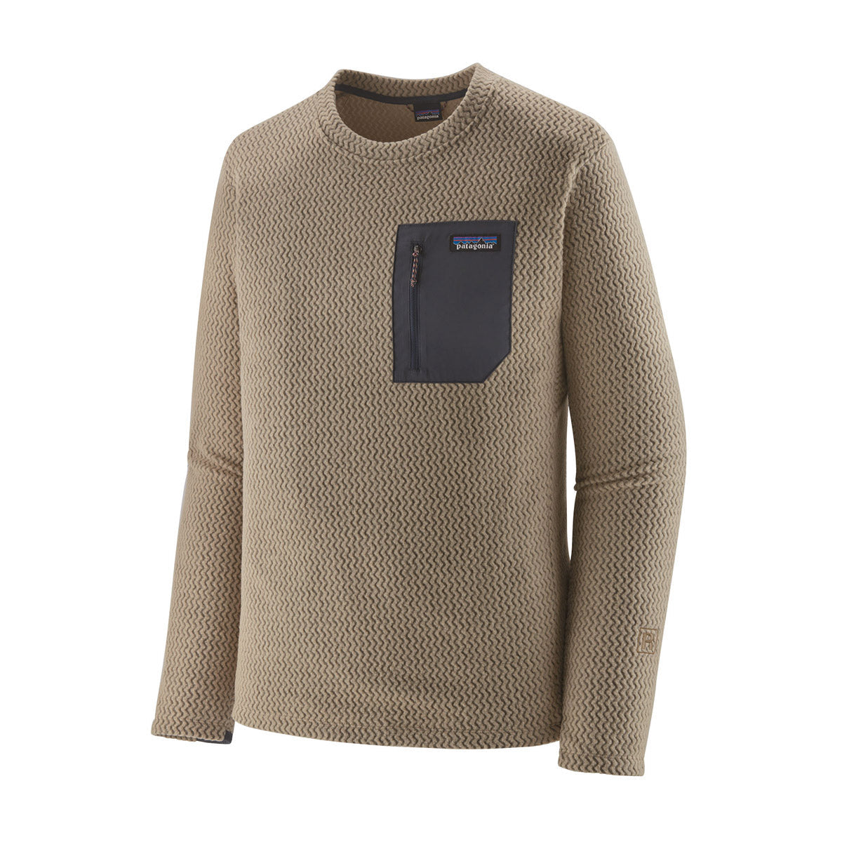 Patagonia Men's R1 Air Crew Oar Tan