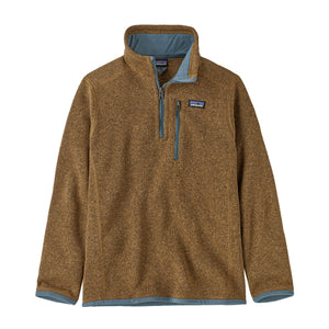 Patagonia Kids' Better Sweater 1/4-Zip Nest Brown