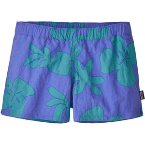 Patagonia Women's Barely Baggies Shorts Kalani Big: Float Blue