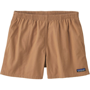 Patagonia Women's Funhoggers Cotton Shorts - 4" Trip Brown