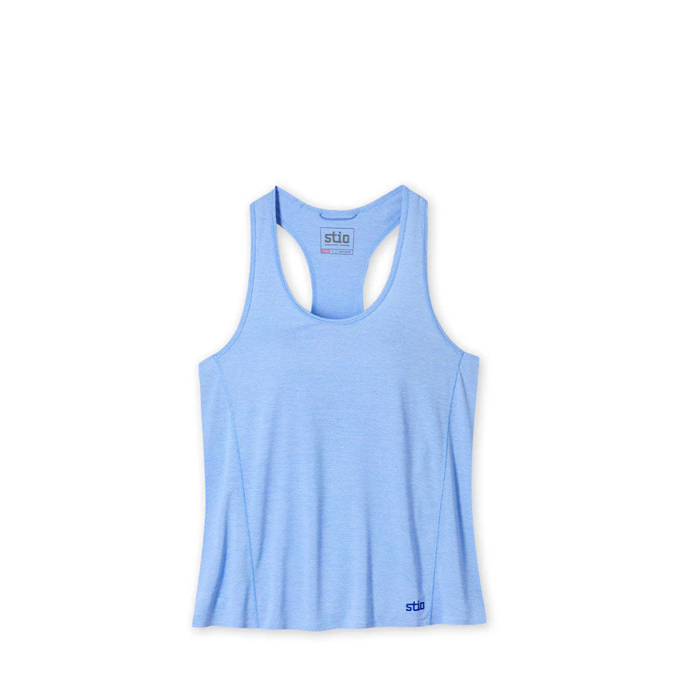 Stio Womens Lucent Tank Chicory Flower Heather