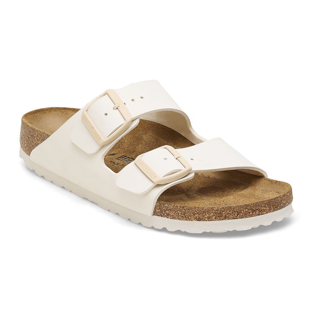Birkenstock Arizona Birko-Flor - Narrow Eggshell