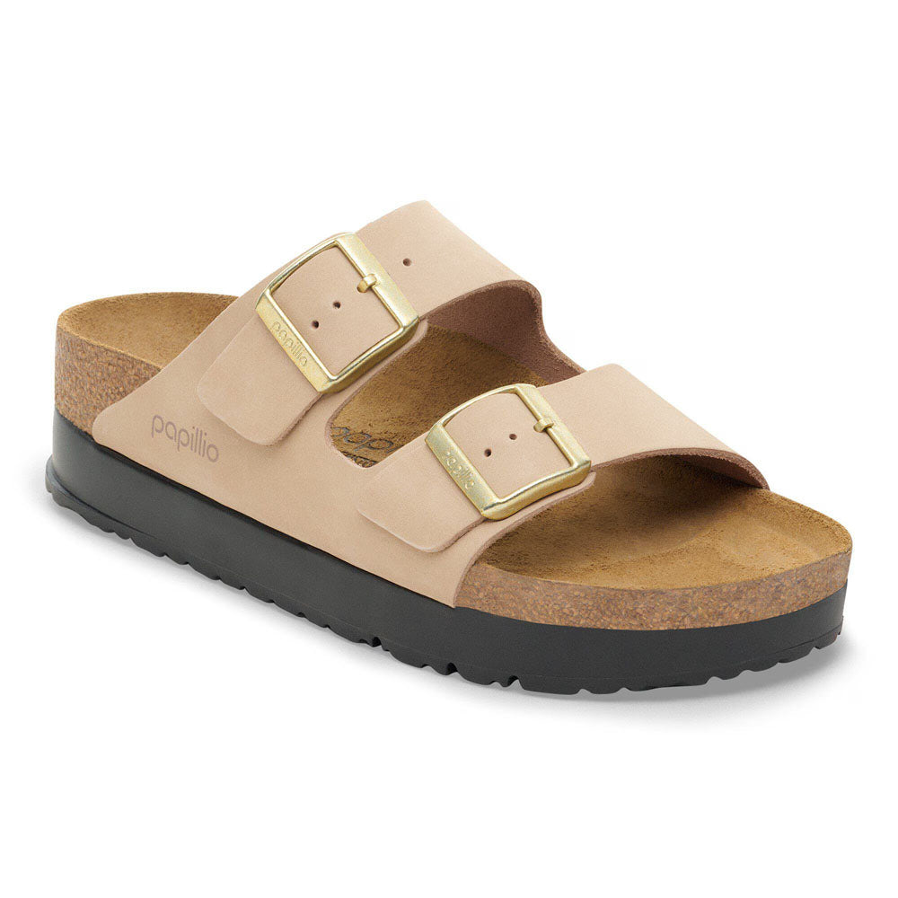 Birkenstock Arizona Platform - NB - Narrow Sandcastle