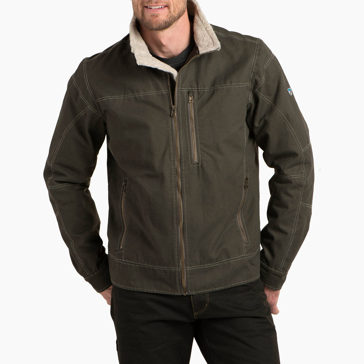 Kuhl Men&#39;s Burr Lined Jacket Gunmetal