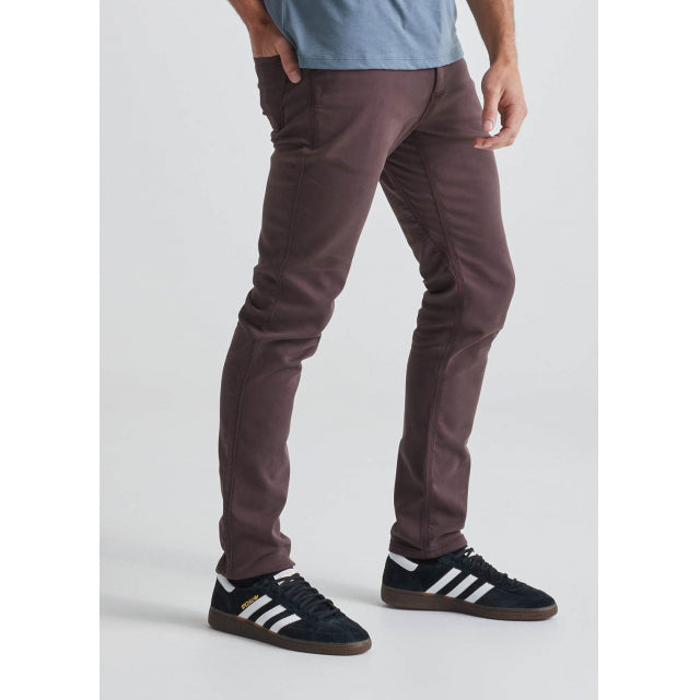 DU/ER Mens No Sweat Slim - 32 Inseam WLN Walnut