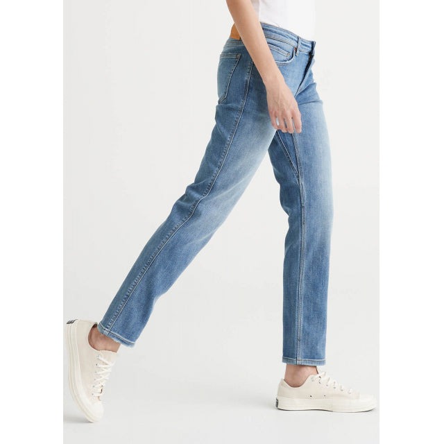 DU/ER W Performance Denim Girlfriend Jean 28" VLS Vintage Light Stone