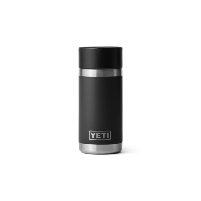 Yeti Rambler 12 oz Bottle with HotShot Cap Black