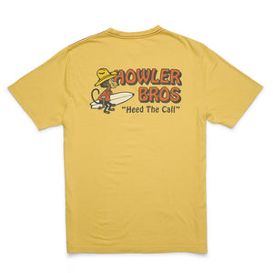Howler Brothers Mens Cotton T El Monito urfs: Rattan / S
