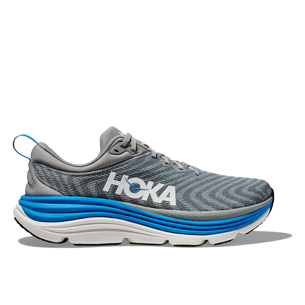Hoka Mens Gaviota 5 Limestone / Diva Blue