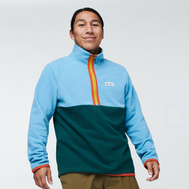 Cotopaxi Men's Amado Fleece Pullover RVDO River & Deep Ocean