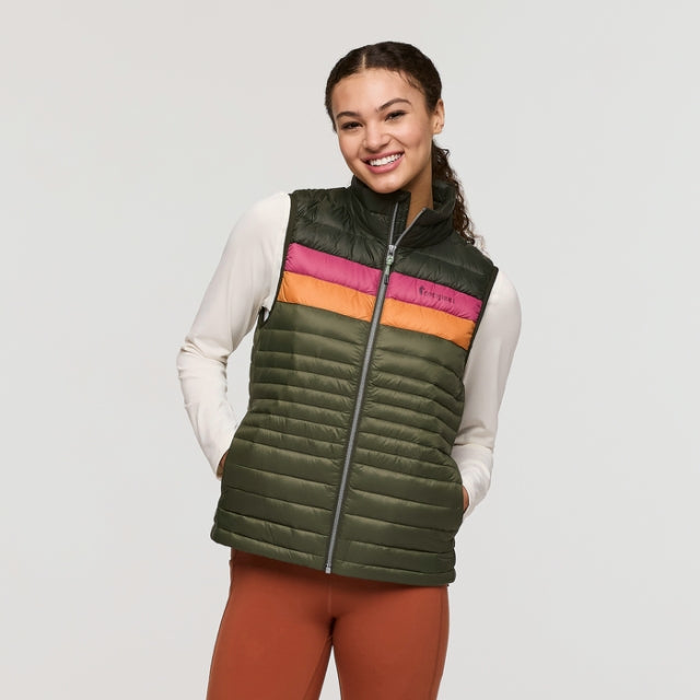 Cotopaxi Womens Fuego Down Vest WDFT Woods/Fatigue