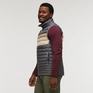 Cotopaxi Mens Fuego Down Vest CNDT Cinder Stripes / S