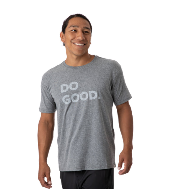 Cotopaxi Men&#39;s Do Good T-Shirt HGR Heather Grey