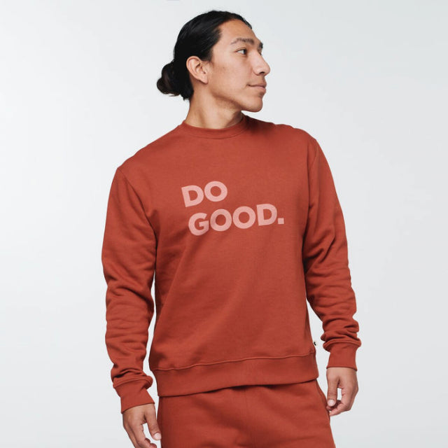 Cotopaxi Men&#39;s Do Good Crew Sweatshirt PC Spice / S
